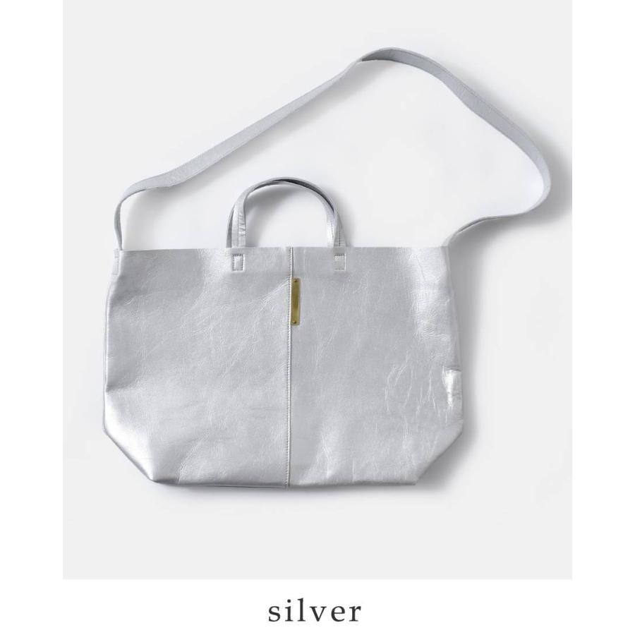 yucchino ユッキーノ OTONA eco-bag レザーショルダーバッグS