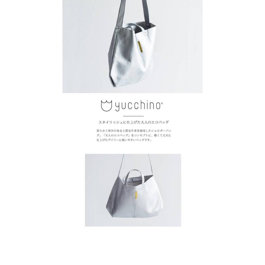 yucchino ユッキーノ OTONA eco-bag レザーショルダーバッグS