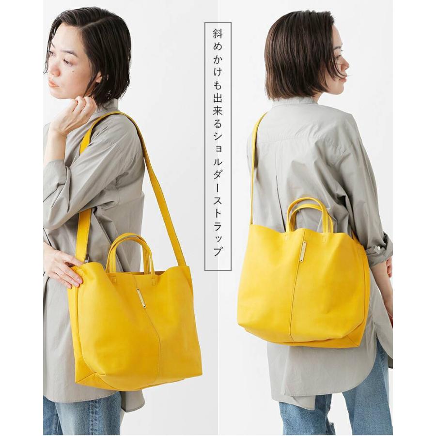 yucchino ユッキーノ OTONA eco-bag レザーショルダーバッグS otona 