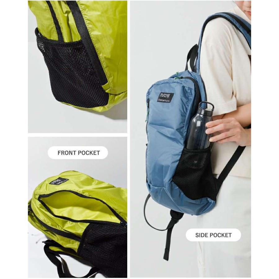 OverLab オーバーラボ 男女共用 軽量 バックパック リュック ovpr-107