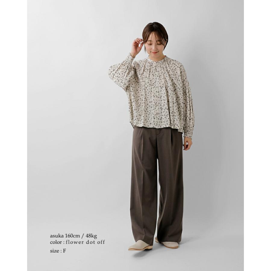 セール【60%OFF】パリドゥアオウネ PARIS DE AOUNE フラワープリント