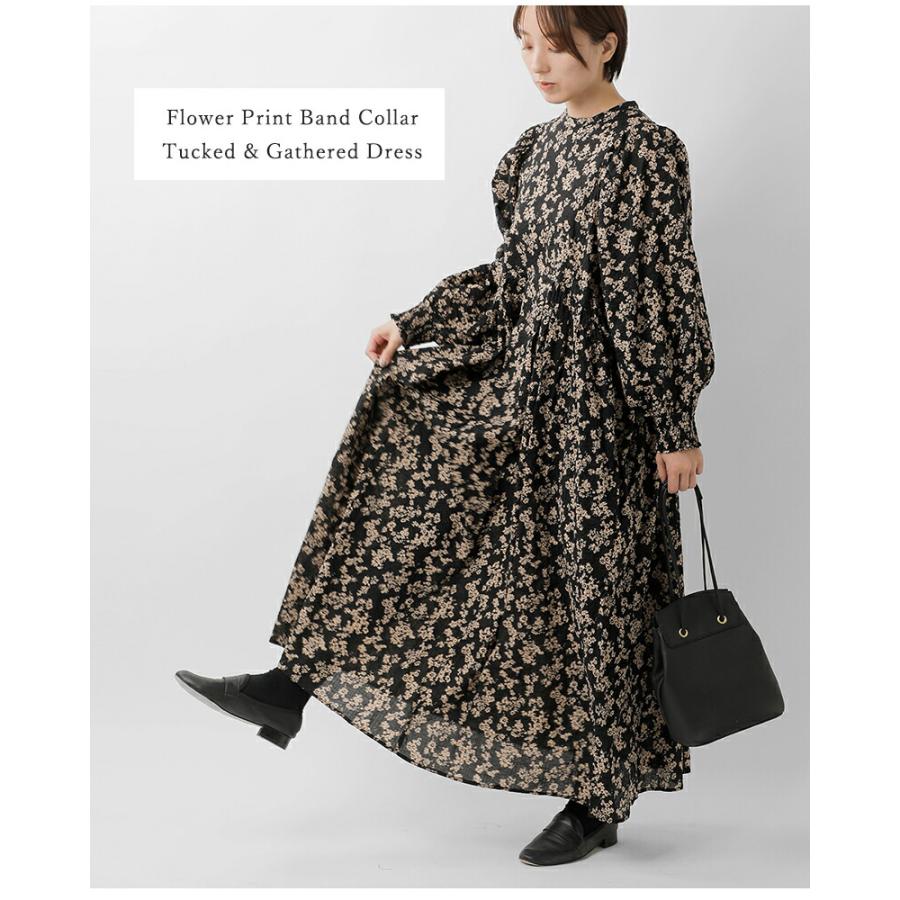 セール【30%OFF】パリドゥアオウネ PARIS DE AOUNE フラワープリント