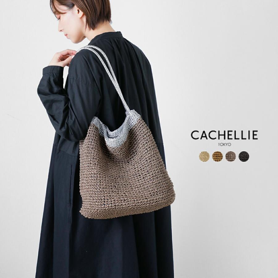 CACHELLIE（カシェリエ） ペーパーメタリック トートバッグ PAPER