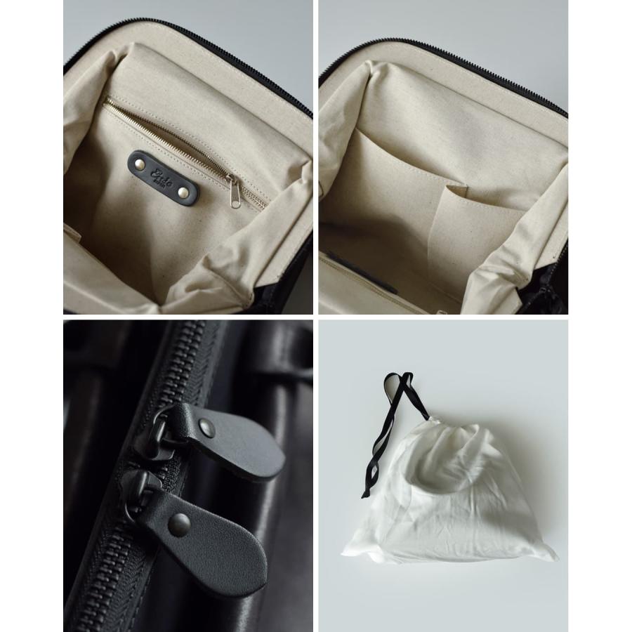 Ense（アンサ） キップレザー がま口 2way ショルダー バッグ Sサイズ
