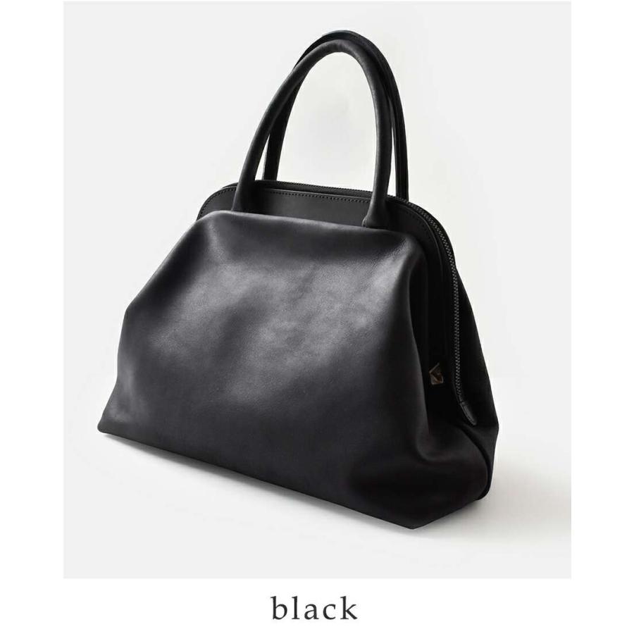 Ense（アンサ） キップレザー がま口 ショルダー バッグ Sサイズ