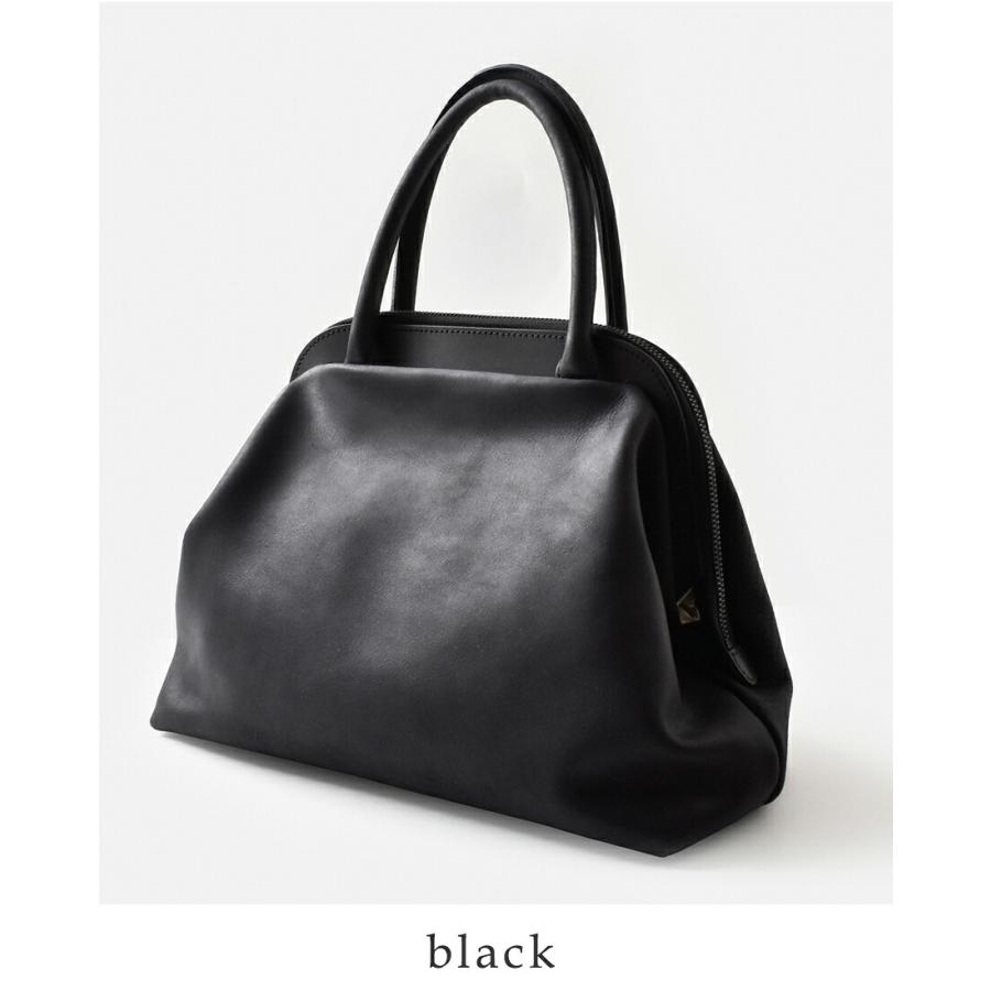 Ense（アンサ） キップレザー がま口 2way ショルダー バッグ Sサイズ