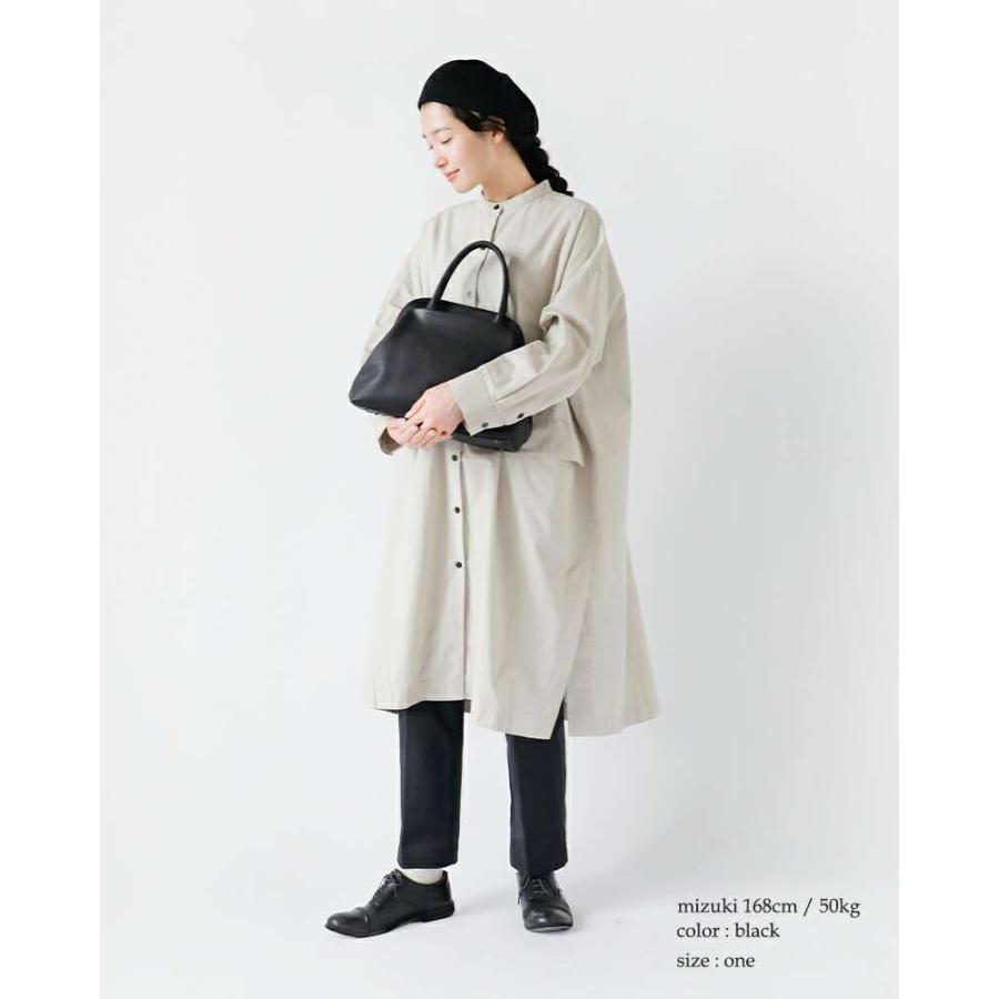 Ense（アンサ） キップレザー がま口 ショルダー バッグ Sサイズ