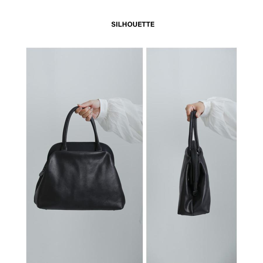 Ense（アンサ） キップレザー がま口 2way ショルダー バッグ Sサイズ