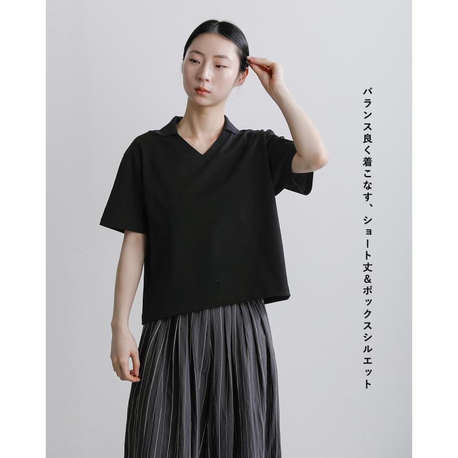 LACOSTE（ラコステ） 鹿の子 ボックスシルエット 半袖 ポロシャツ