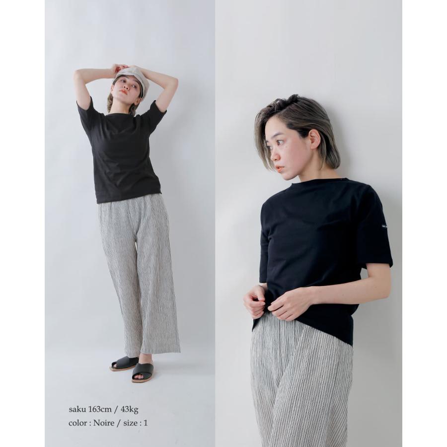 セントジェームス SAINT JAMES コットン ボートネック Tシャツ piriac 春夏 レディース 2026ss新作の画像
