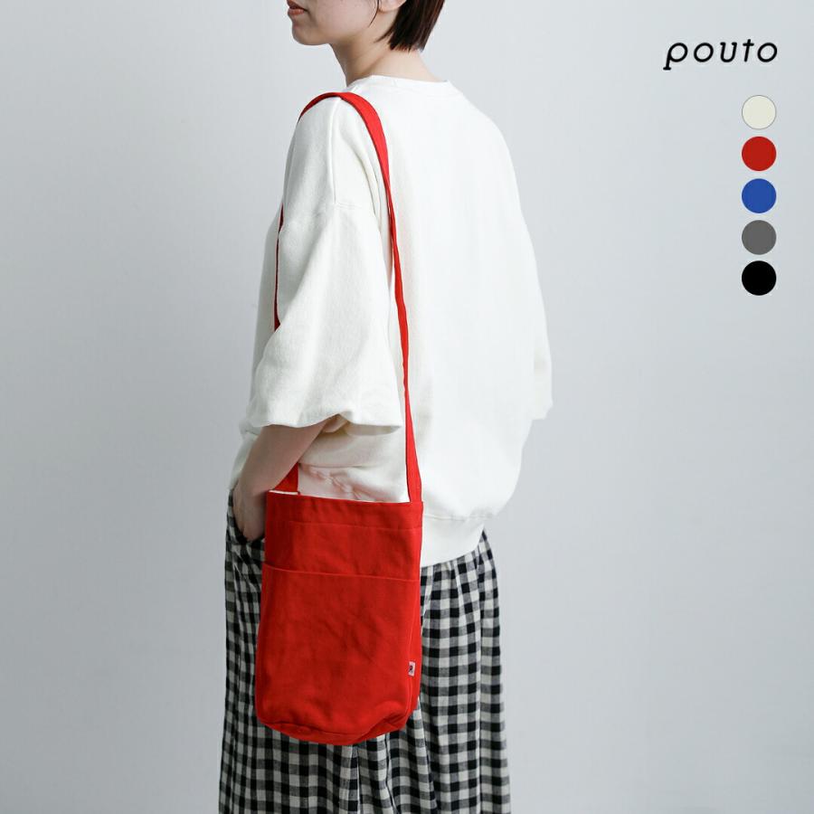 pouto（ポウト） キャンバス バケット ショルダーバッグ po-015 