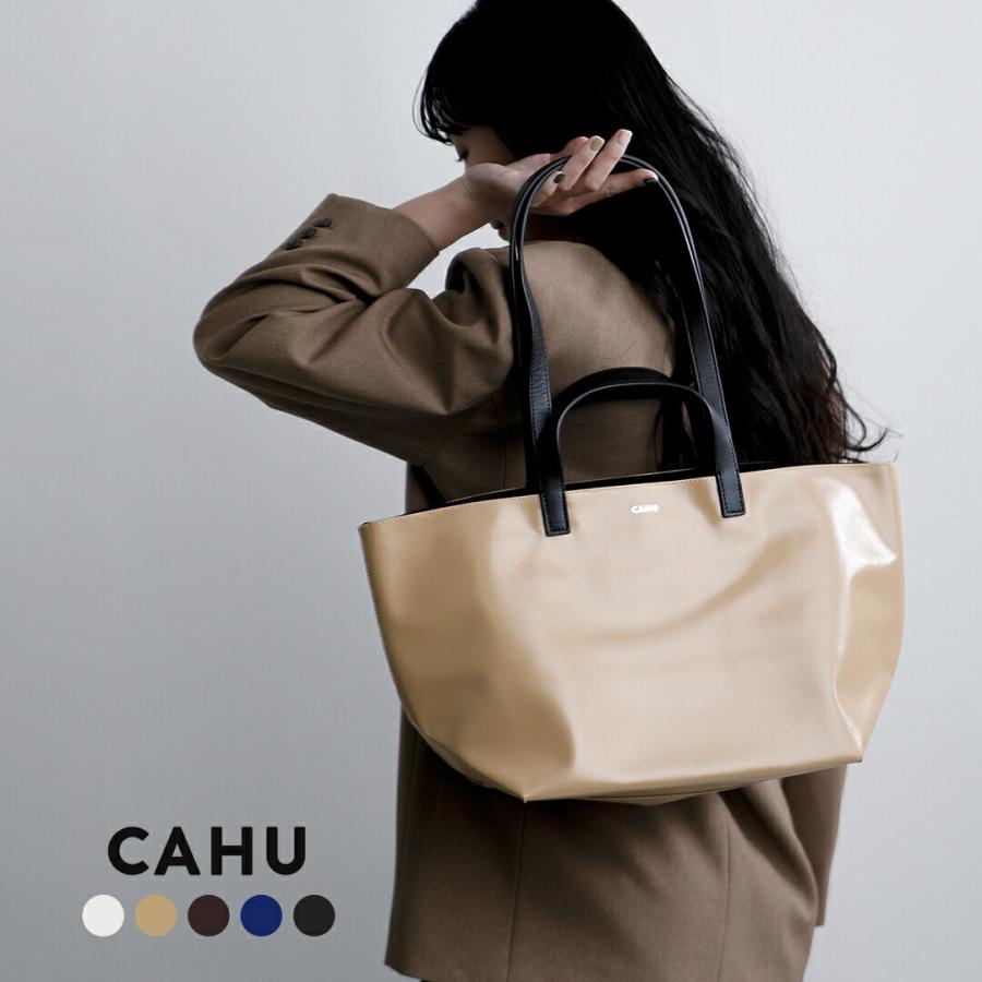 aranciato カウ CAHU プラティーク 2way トートバッグ S Pratique Zip