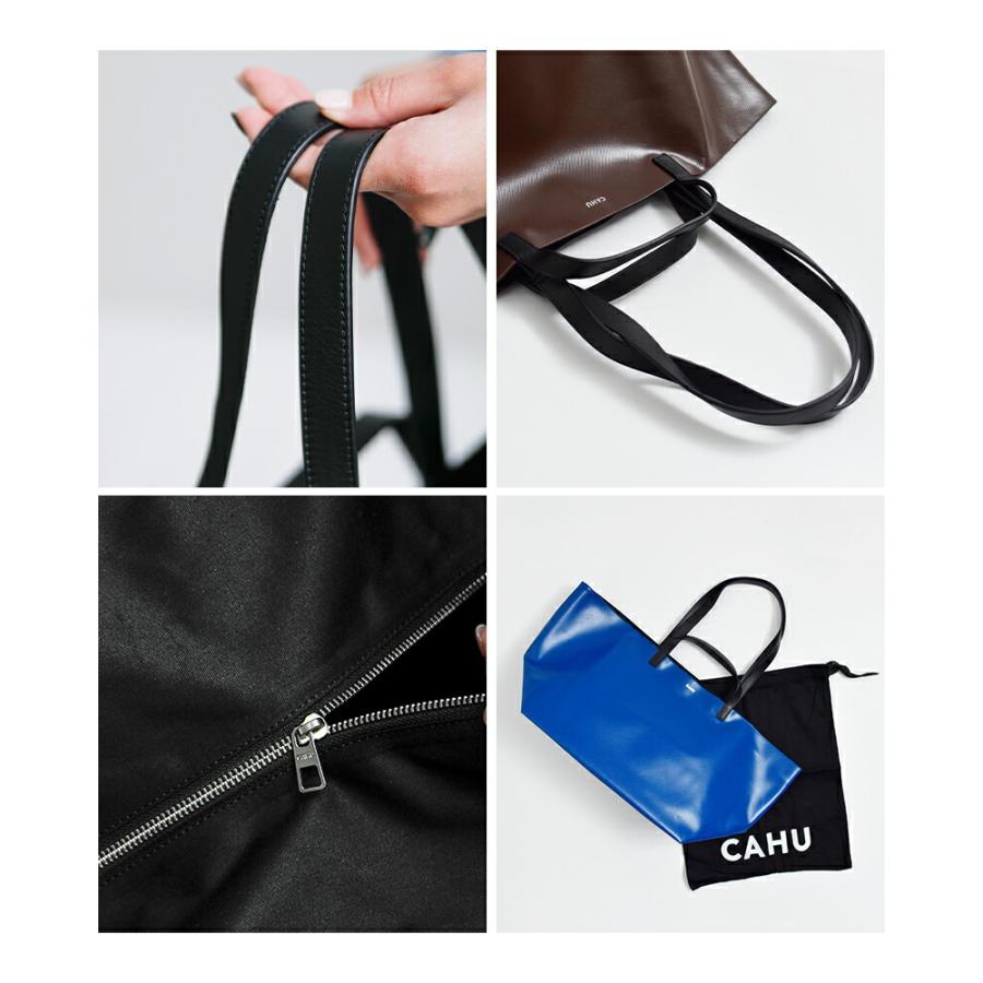 カウ CAHU プラティーク 2way トートバッグ M Pratique Zip pratique