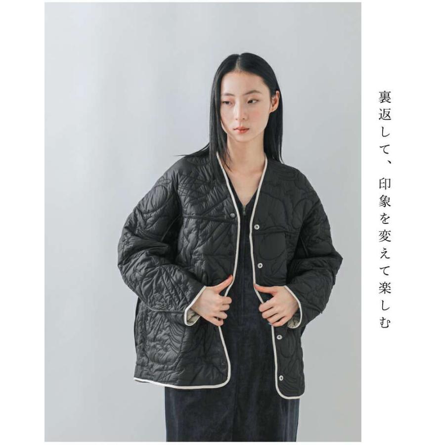 manipuri（マニプリ） リバーシブル キルティング ジャケット quilting
