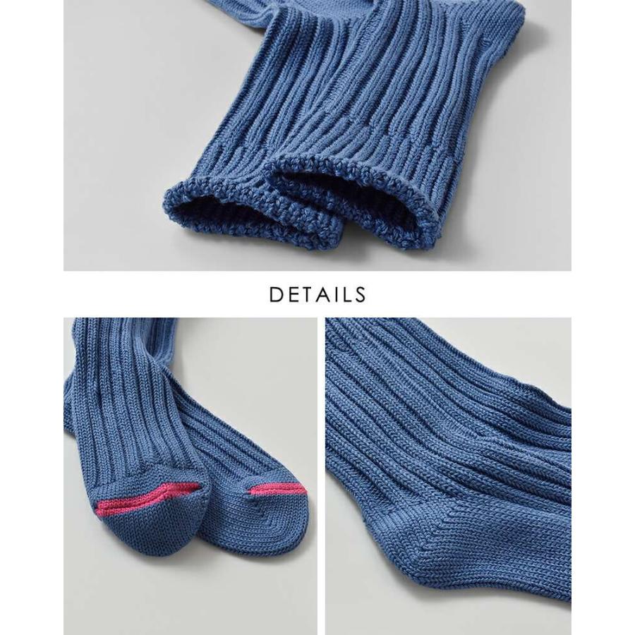 ROTOTO（ロトト） オーガニックコットン チャンキー リブ クルー