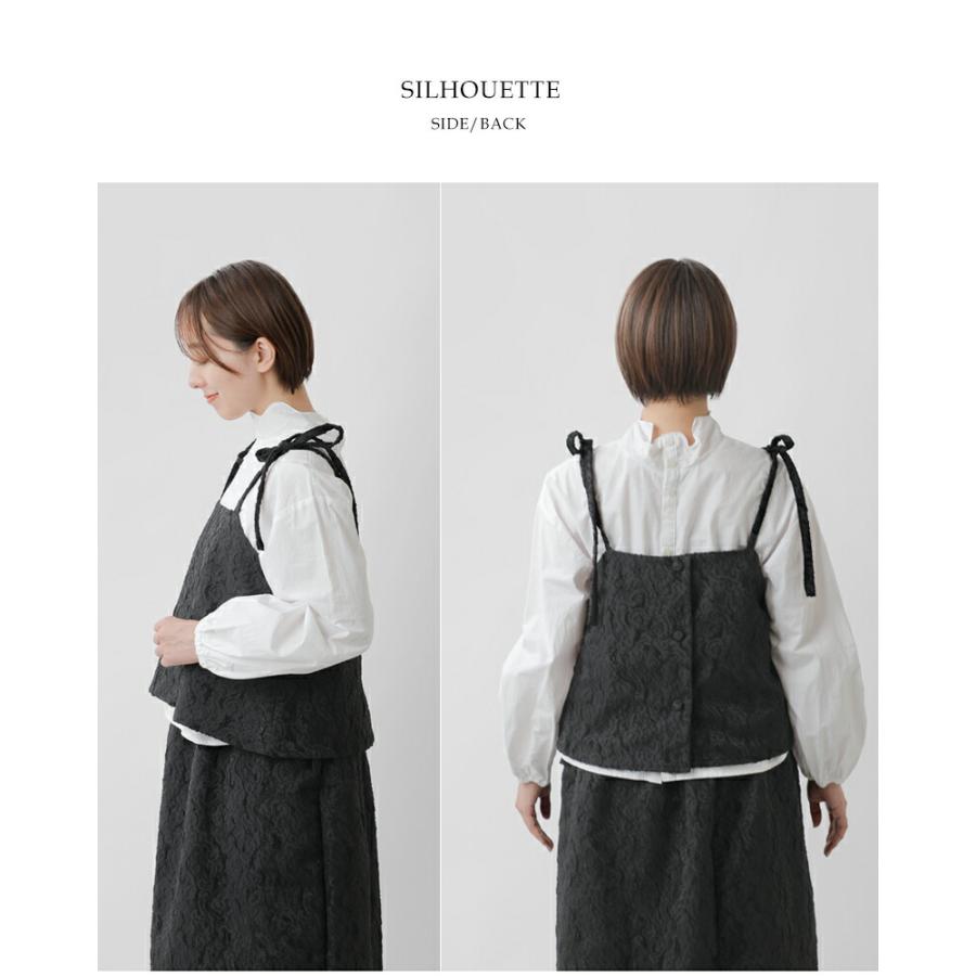 aichaku　ROBE de PEAU 2way／フォーマルにも ROBE de PEAU（ローブドポー） | CO CO KNIT 2WAY VEST | hapuna&Co