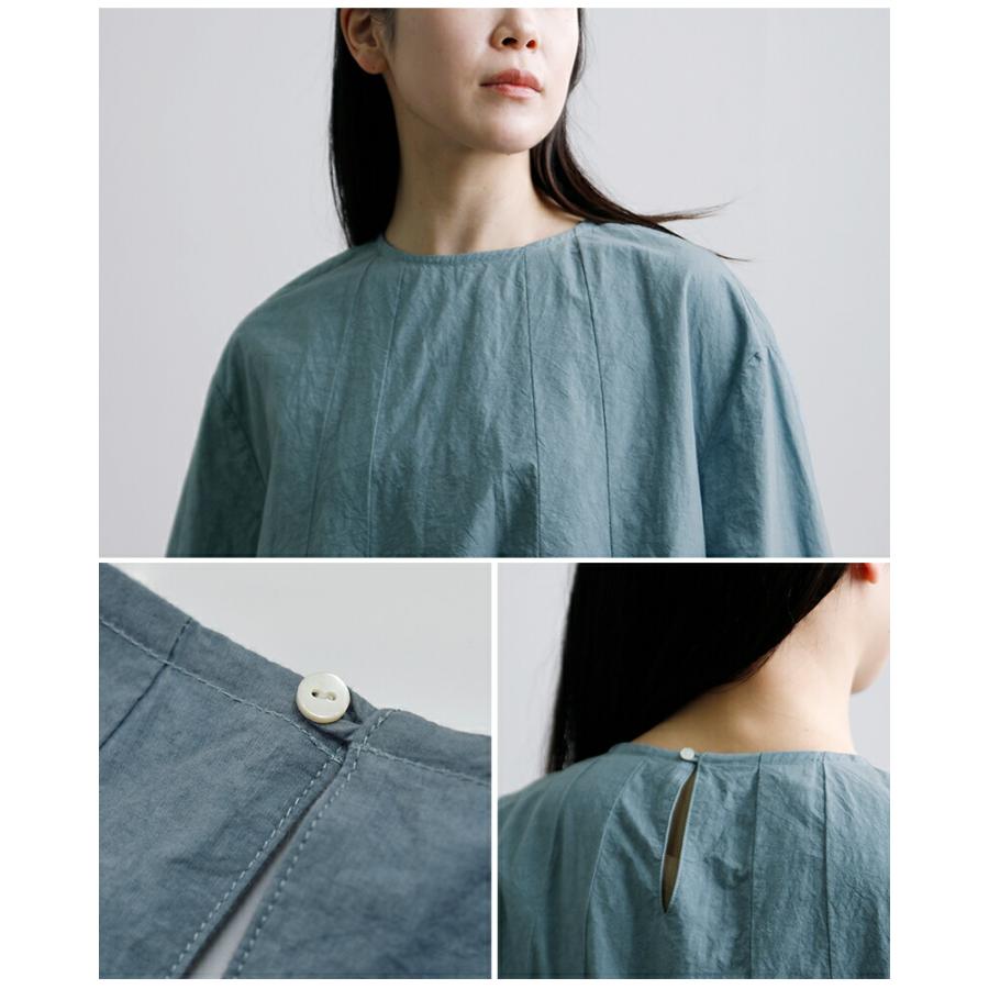 ローブデポー ROBE de PEAU コットンリネン タック ワンピース TUCKED ONE PIECE r342 レディース 春夏 2026ss新作【クーポン対象】_7
