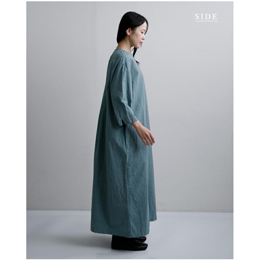 ローブデポー ROBE de PEAU コットンリネン タック ワンピース TUCKED ONE PIECE r342 レディース 春夏 2026ss新作【クーポン対象】_8