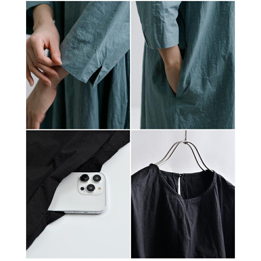 ローブデポー ROBE de PEAU コットンリネン タック ワンピース TUCKED ONE PIECE r342 レディース 春夏 2026ss新作【クーポン対象】_10