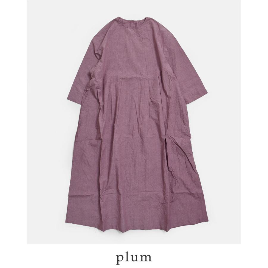 ローブデポー ROBE de PEAU コットンリネン タック ワンピース TUCKED ONE PIECE r342 レディース 春夏 2026ss新作【クーポン対象】_12