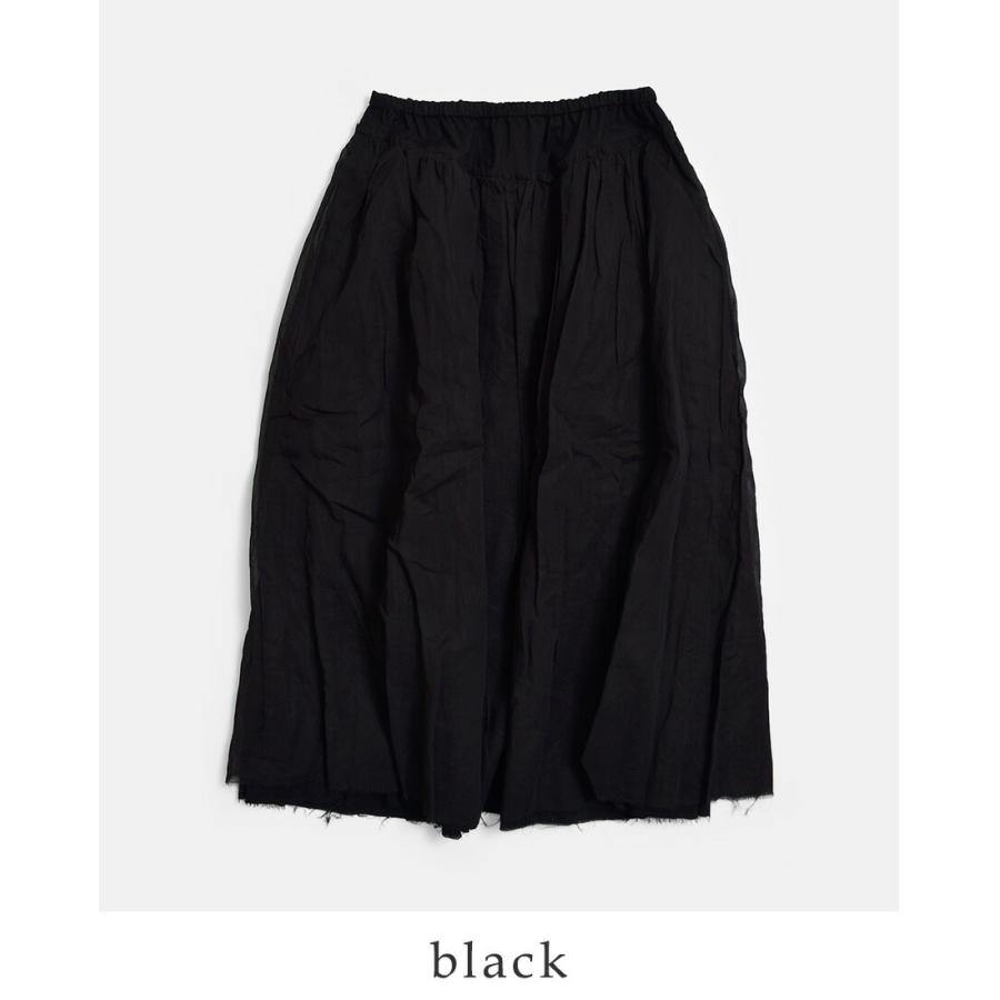 ローブデポー ROBE de PEAU コットンオーガンジー リメイク スカート ORGANDY REMAKE SKIRT r359  春夏  2026ss新作の画像