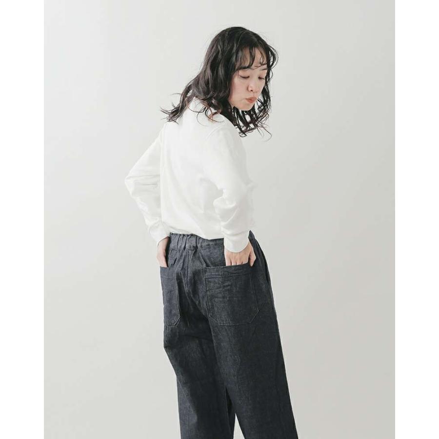 RINEN リネン 10oz ノット インディゴ デニム リラックス パンツ