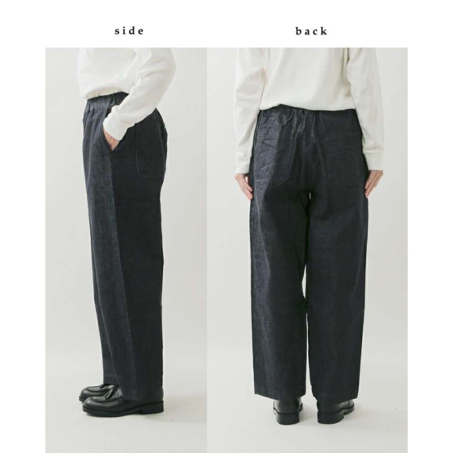 RINEN リネン 10oz ノット インディゴ デニム リラックス パンツ