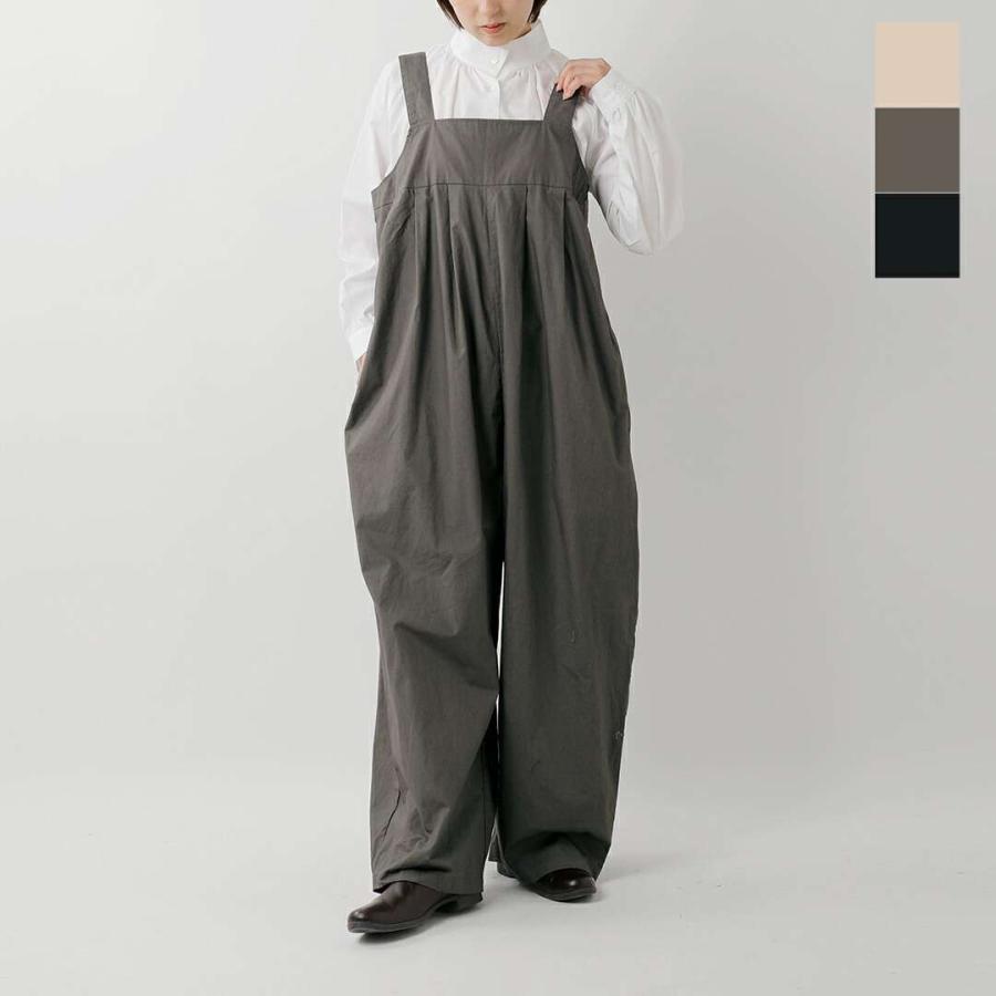 DIARIES ダイアリーズ  馬布コットン タック サロペット パンツ r62515 レディース 2025aw新作 ☆☆ クーポン対象 セール【30%OFF】ダイアリーズ DIARIES 馬布コットン タック