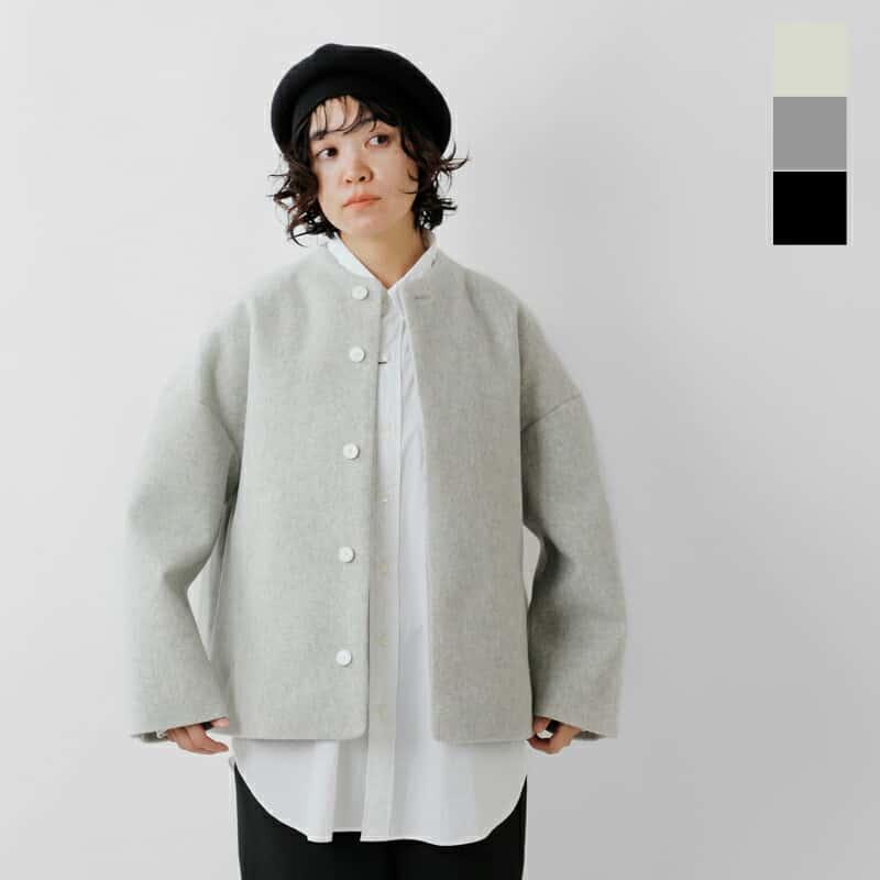 値下げノーコントロールエアー ウール ショートビーバー ブルゾン