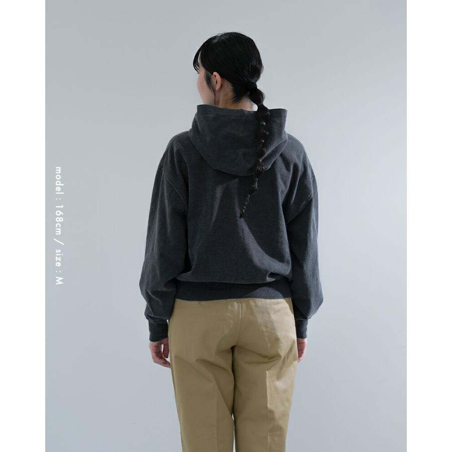 REMI RELIEF（レミ レリーフ） SP加工スーピマ裏毛 ZIPパーカー