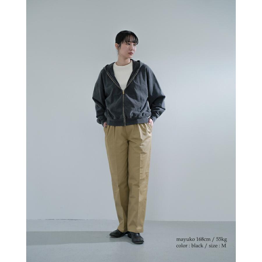 REMI RELIEF（レミ レリーフ） SP加工スーピマ裏毛 ZIPパーカー