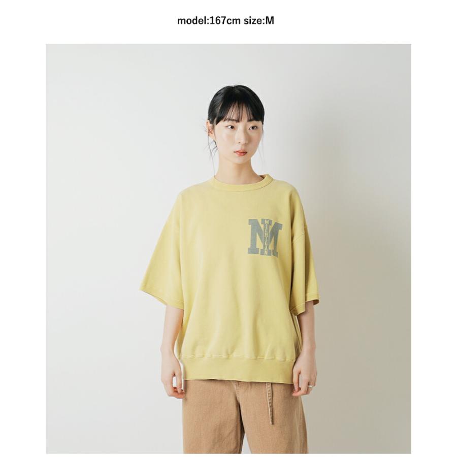 REMI RELIEF（レミ レリーフ） REMI RELIEF SP加工裏毛 半袖 クルー