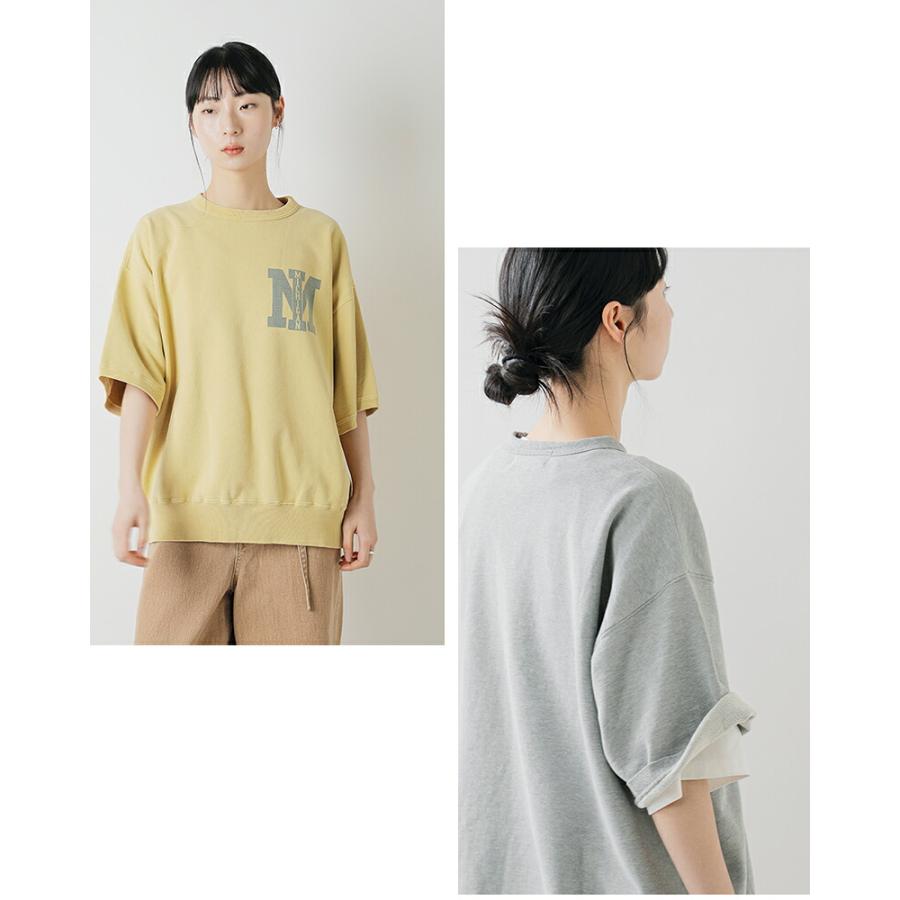 新品 アパルトモン REMI RELIEF compact Tシャツ イエロー REMI RELIEF/レミ レリーフ】 Garment Dye T-shirt（Tシャツ