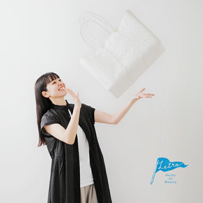 Letra（レトラ） メルカドバッグ ロングハンドル Lサイズ ROMBO rombo