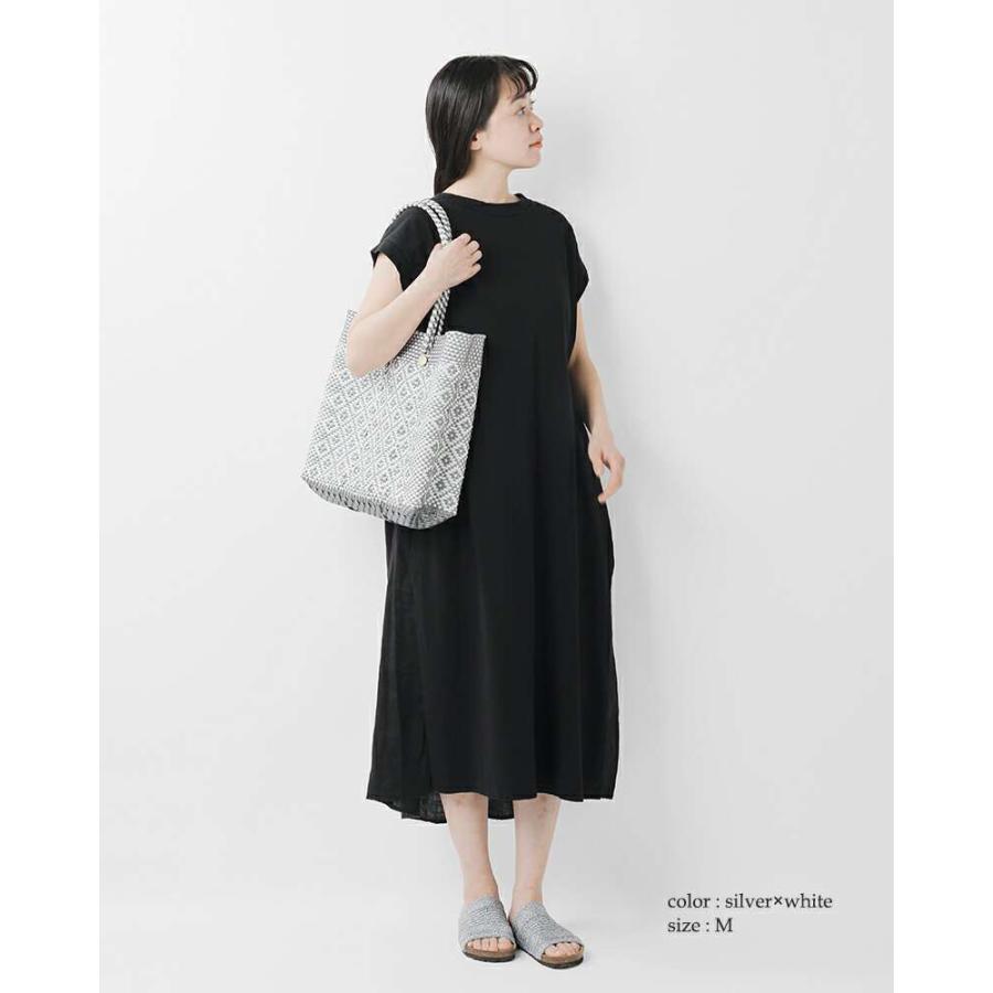 レトラ Letra メルカドバッグ ロングハンドル Mサイズ ROMBO rombo-m-lh レディースの画像