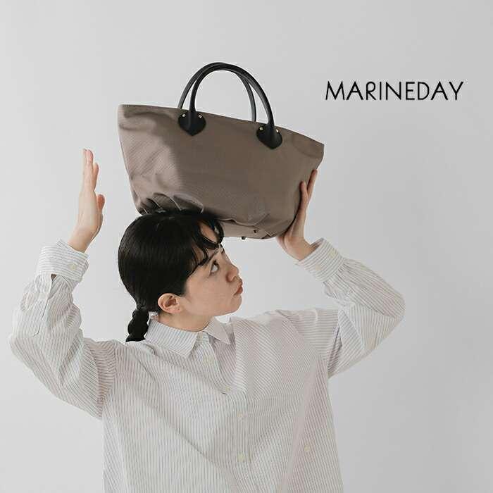 MARINEDAY（マリンデイ） 66ナイロン×カウレザー ハンドバッグ S DAISY