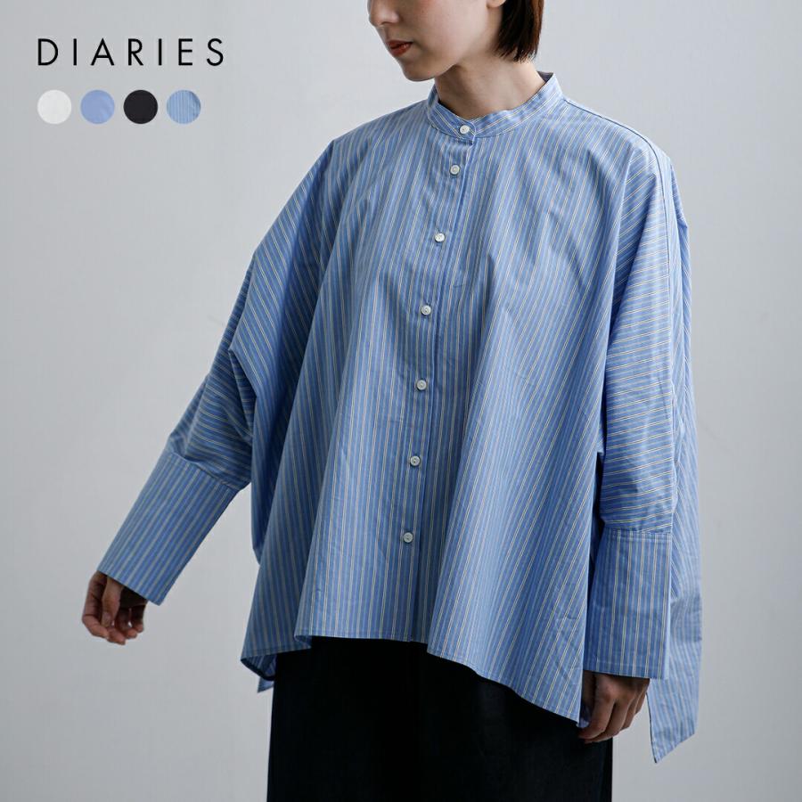 aranciato ダイアリーズ DIARIES 近江晒コットン バンドカラー