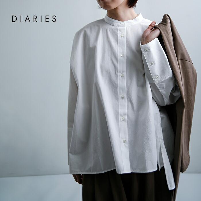 aranciato ダイアリーズ DIARIES 近江晒コットン バンドカラー