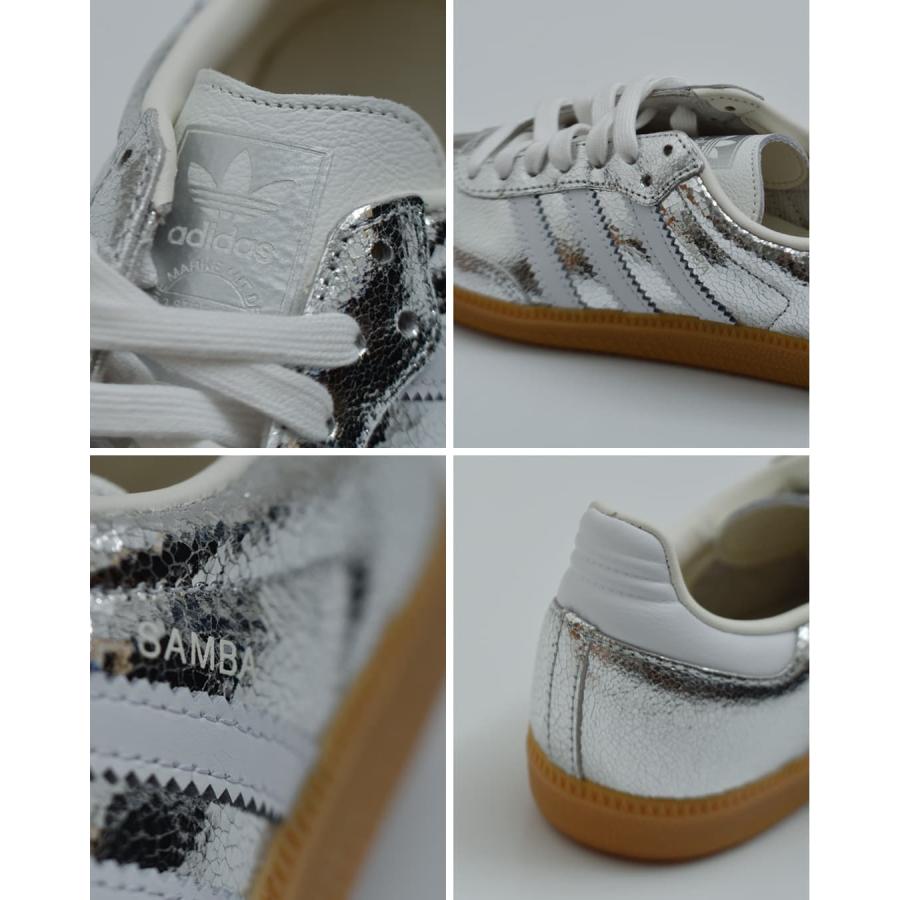アディダスSAMBA OG W silverllic24.5試し履きのみ adidas Originals アディダス オリジナルス サンバ OG W レザー
