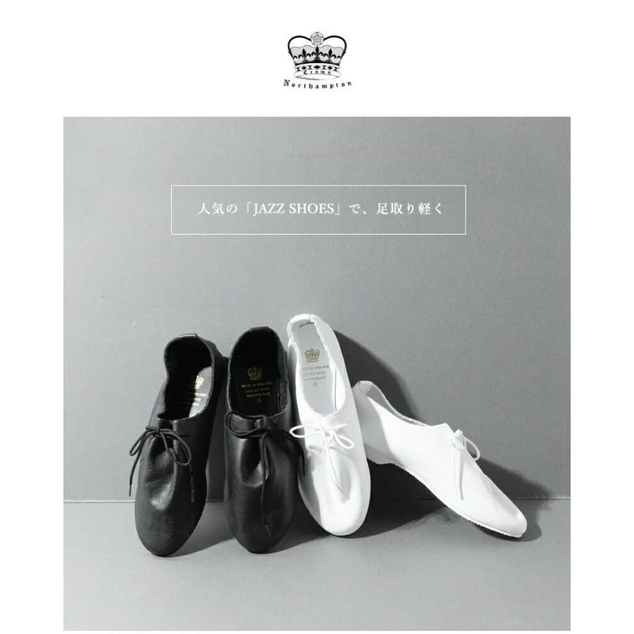 CROWN JAZZ クラウン レザー フラット ダンス シューズ single