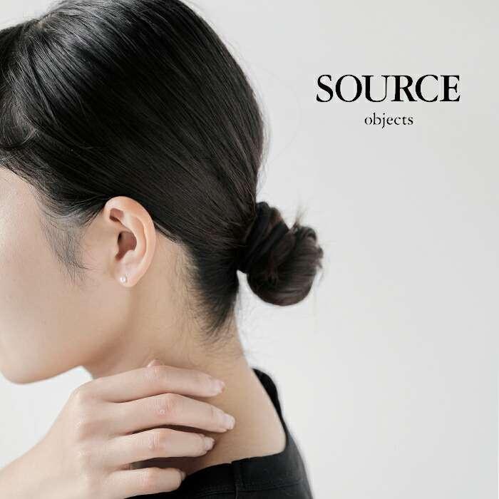 SOURCE ソウス スモール ベビーパール ポスト ピアス Small Baby Pearl