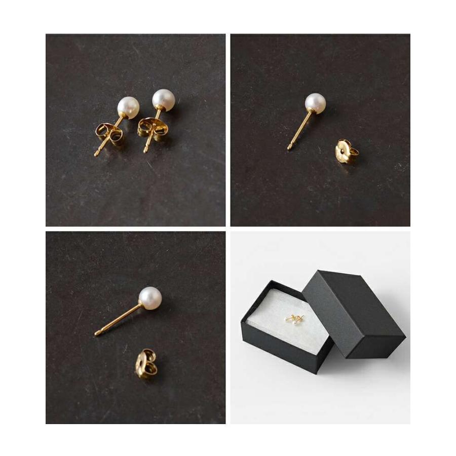 SOURCE ソウス スモール ベビーパール ポスト ピアス Small Baby Pearl