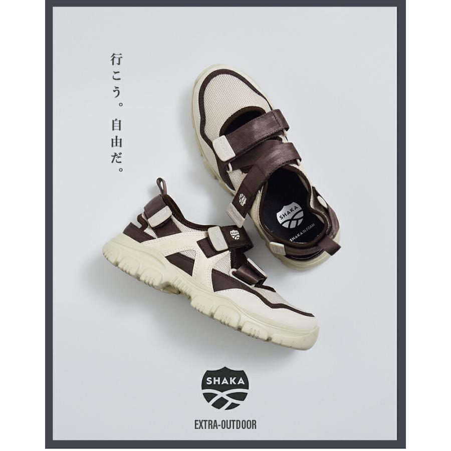 シャカ SHAKA メッシュアッパー ベルクロ スニーカーサンダル OTTER TRAIL AT sk-217 春夏 ユニセックス 2026ss新作の画像