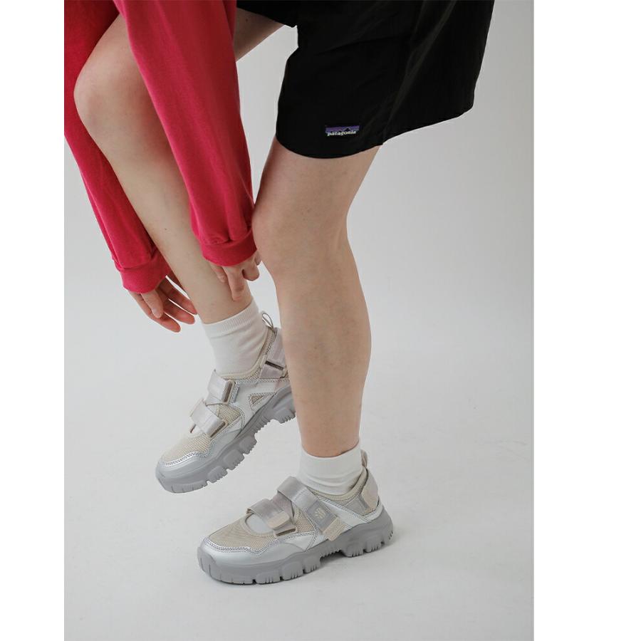 SHAKA（シャカ） メッシュアッパー ベルクロ スニーカーサンダル OTTER