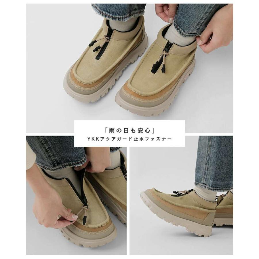 SHAKA（シャカ） ジップ ショート モカシン ブーツ ZIP MOCCASIN