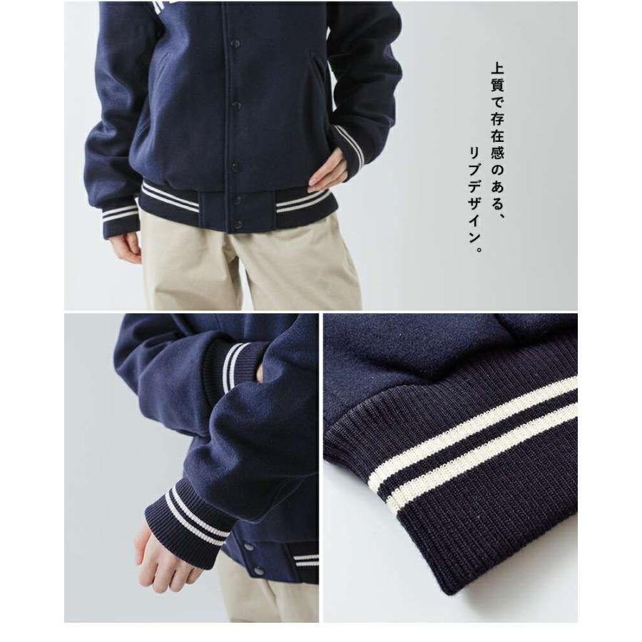 ドゥーズィエムクラス　スクーカム　ブルゾン　スタジャン　ネイビー ドゥーズィエムクラス スクーカム スタジャン ネイビー DEUXIEME
