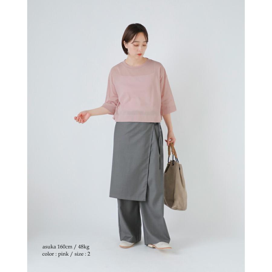 SLOANE（スローン） セール【40%OFF】スローン コットンチュール 5分袖
