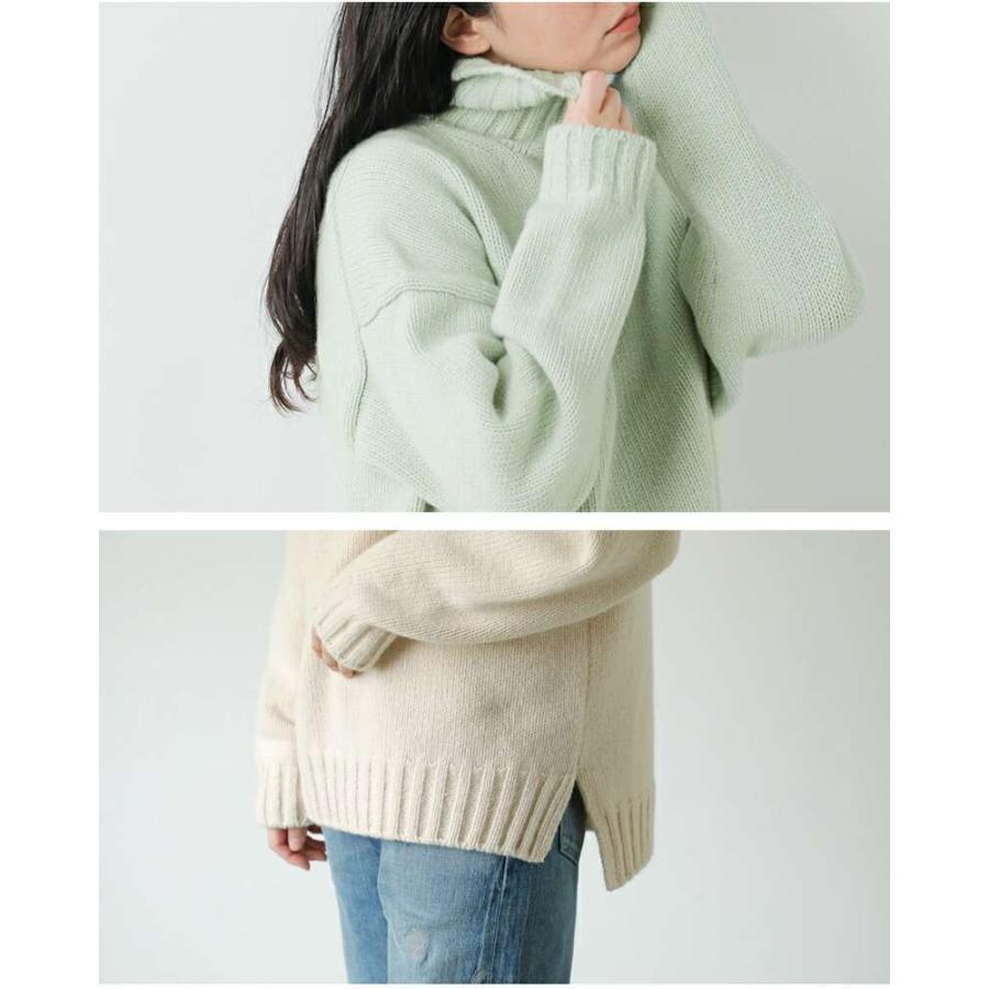 【SLOANE/スローン】3G ジーロンラム カシミア ポンチョ ベージュ 3Gジーロンラム×カシミヤポンチョ | SLOANE (Women)/スローン