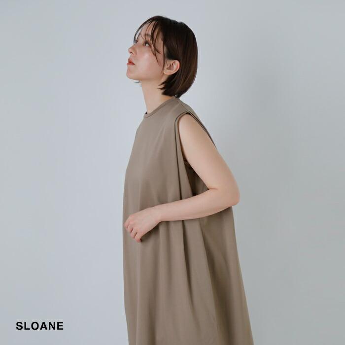 SLOANE（スローン） コットン コンパクト スーピマポンチ タック