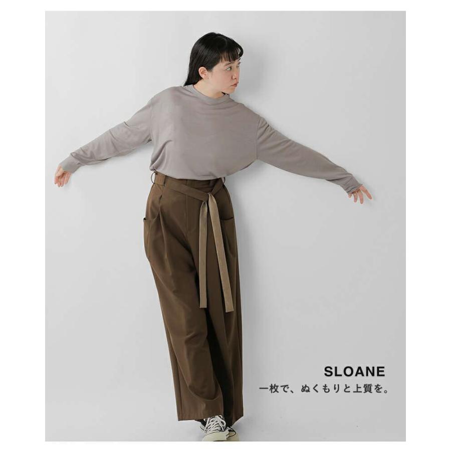 SLOANE（スローン） セール【40%OFF】スローン ウール天竺 長袖 ニット